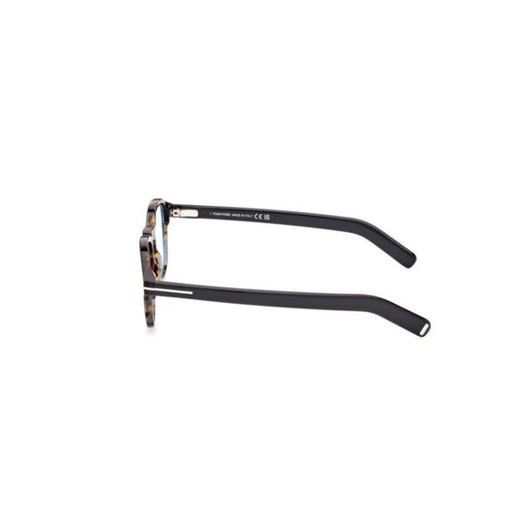 New Authentic Tom Ford FT5821-B/V 056 Round Eyeglasses - Picture 3 of 4